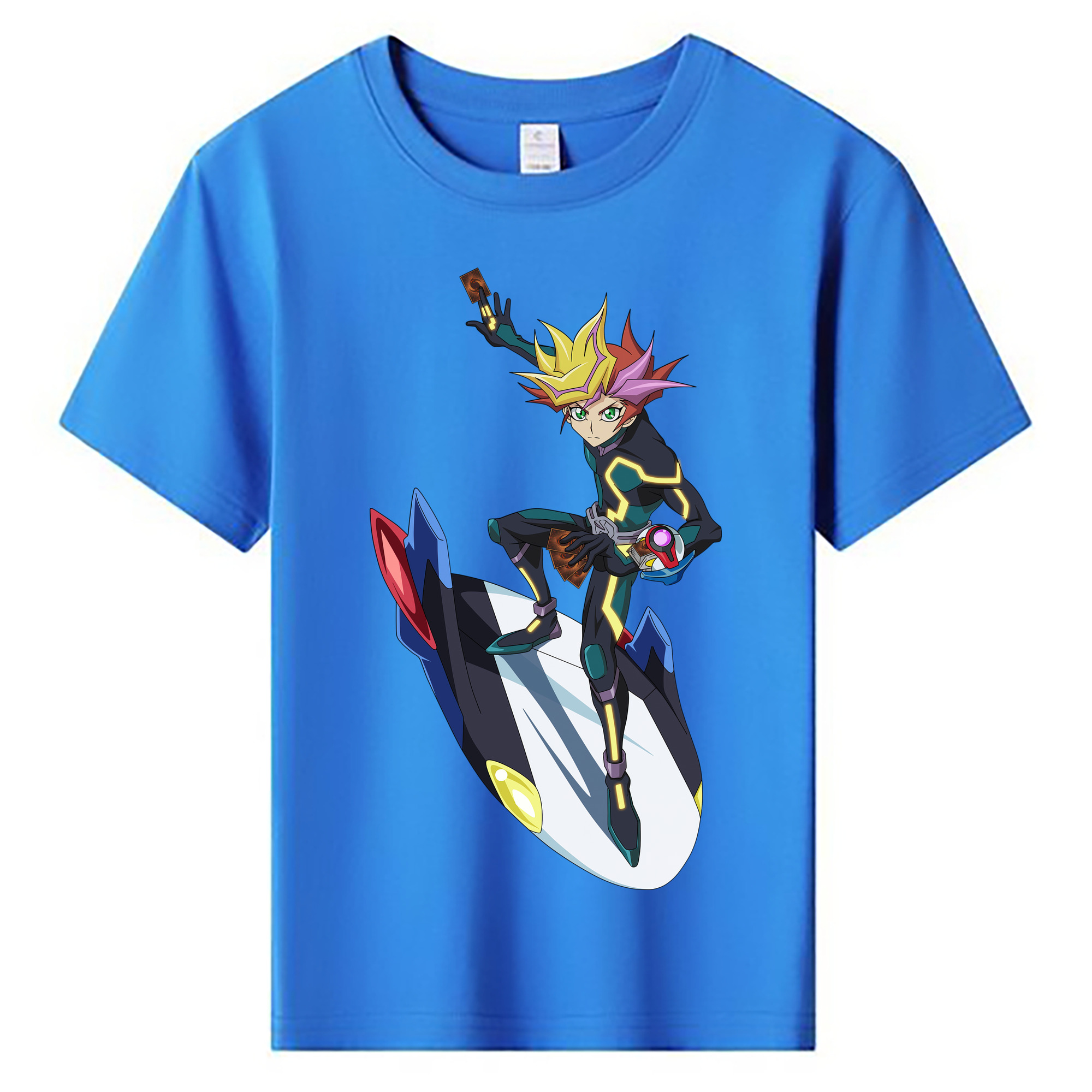 （画像用） 遊☆戯☆王 Yu-Gi-Oh! 綿100％キッズTシャツ（フロントプリント）